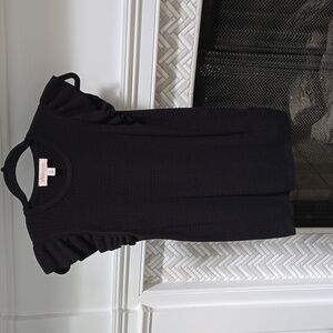 Philosophy SP black woven sleeveless top